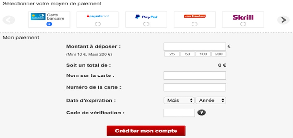 d&eacute;p&ocirc;t